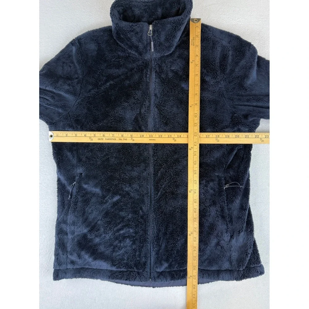 The North Face Osito Fleece Jacket Womens XL Navy Blue Full Zip NF0A3XBD